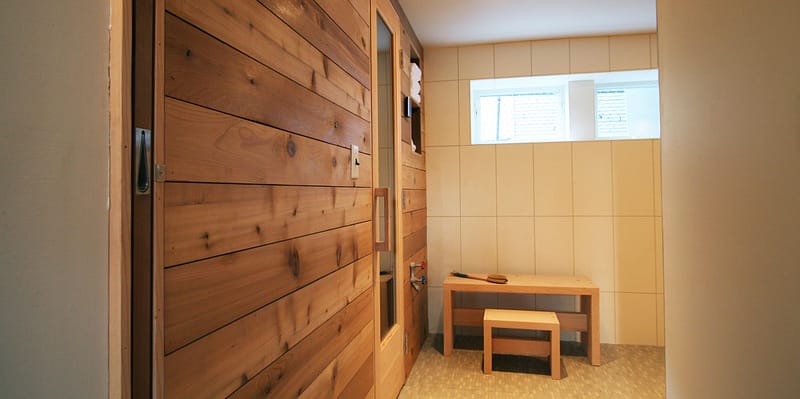Home Spa and Steam Room in 936 Home Remodel