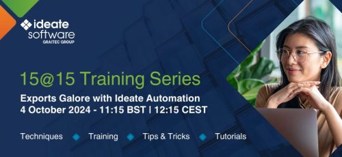 Exports Galore with Ideate Automation