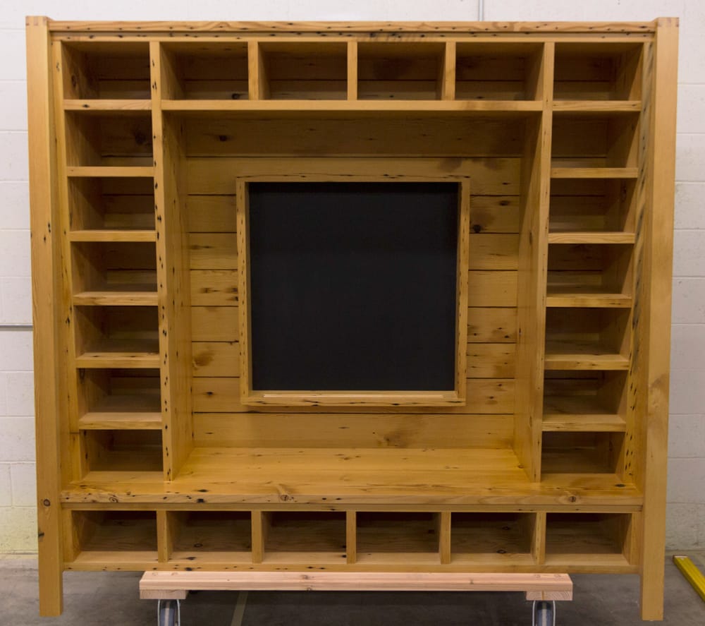 Custom Shelving Unit Made by Hammer & Hand