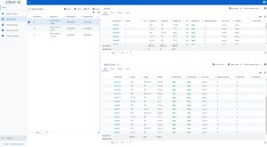 Software Interface Showing Work Orders for Walls