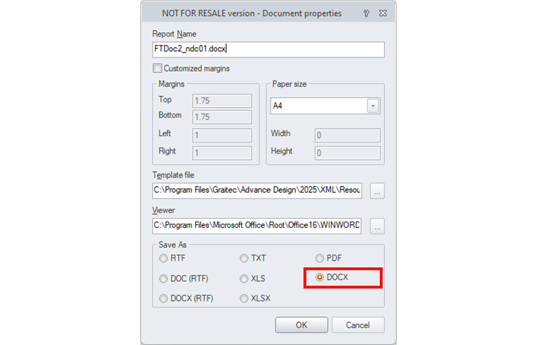 Advanced mechanism for reports creation | Graitec - UK