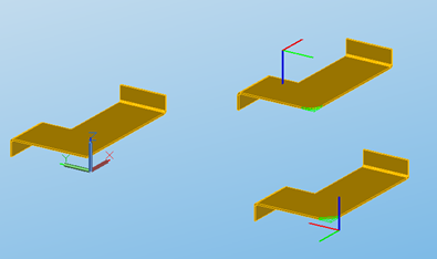 Modelling Folded Plates for Drawing Output